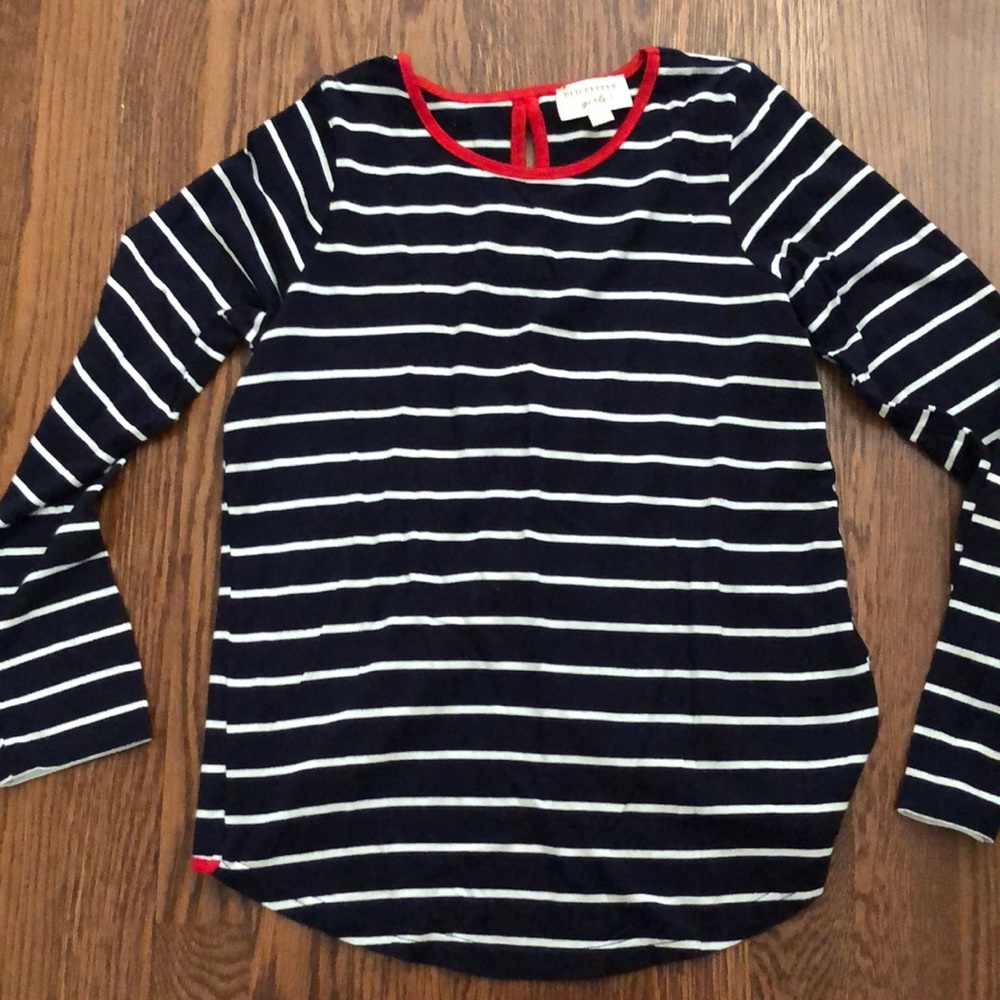 Blu Pepper Girls Long Sleeve Shirt